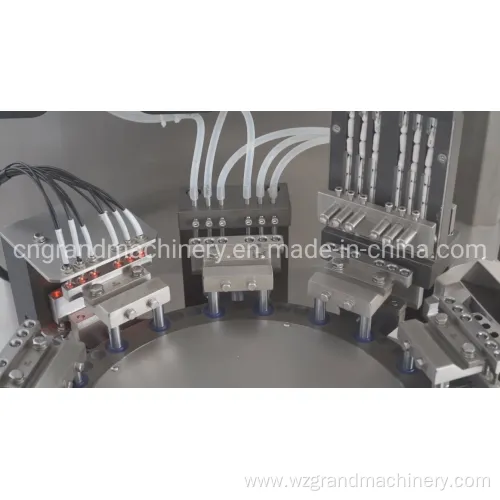 Liquid Capsule Filling Machine with Vacuum Cleaner Njp-260